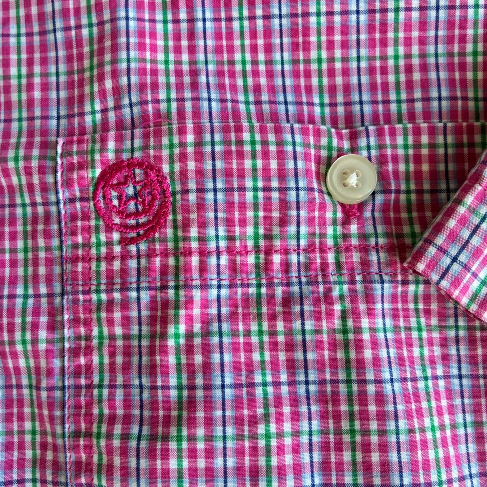 Wrangler George Strait Cowboy Cut Shirt 4XL Red Check Short Sleeve MGSR115 - Picture 8 of 13